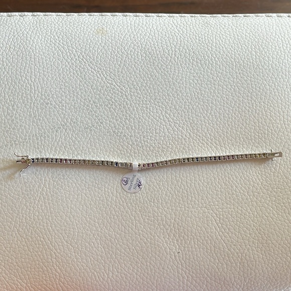 Multi color Sterling Silver Bracelet for men and women - Picture 6 of 6